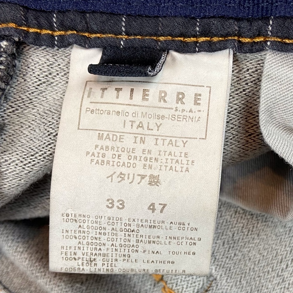 Dolce & Gabbana Ittierre Spa Men’s Status Bronze Vintage Jeans Size 33X47 - Picture 6 of 15